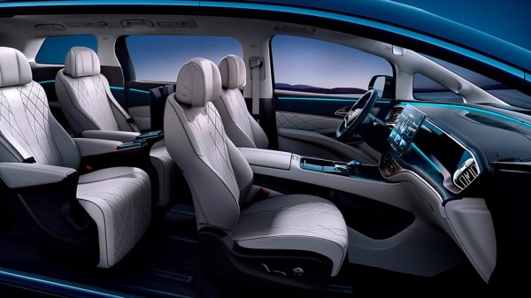 В Россию привезли роскошные минивэны Denza D9