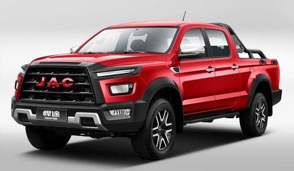Пикапы JAC Hunter: рестайлинг, гибрид и электромобиль Пикапы JAC Hunter: рестайлинг, гибрид и электромобиль