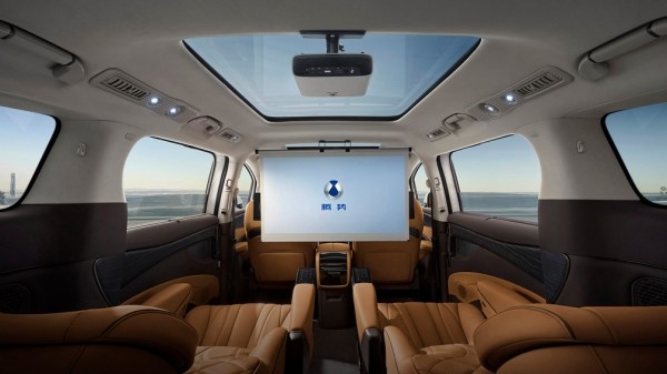 В Россию привезли роскошные минивэны Denza D9