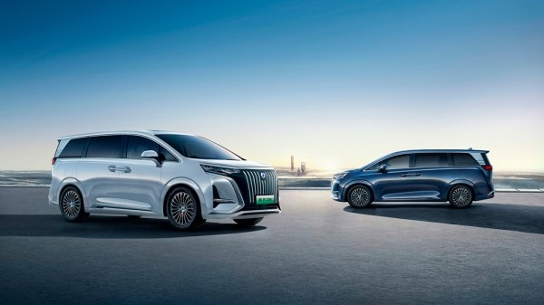 В Россию привезли роскошные минивэны Denza D9