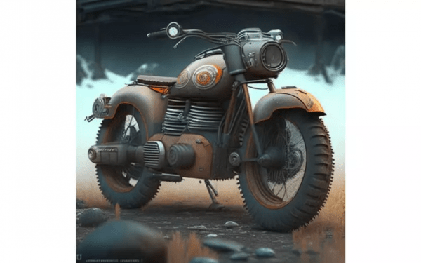 Нейросеть "Сбера" нарисовала мотоцикл Урал будущего: что получилось? Нейросеть "Сбера" нарисовала мотоцикл Урал будущего: что получилось?