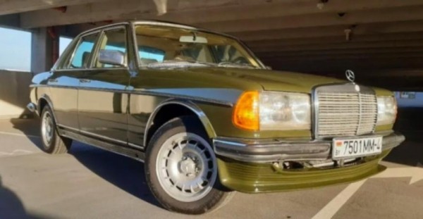 В Белоруссии продают 40-летний Mercedes-Benz W123 за 11 000 долларов