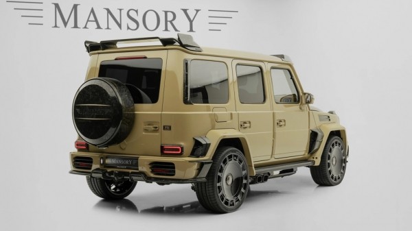 Этот Mercedes G-Class от Mansory идеально подходит для пустынь Этот Mercedes G-Class от Mansory идеально подходит для пустынь