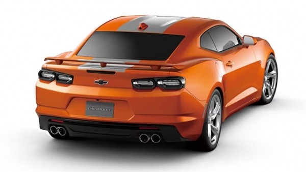Представлена эксклюзивная модификация Chevrolet Camaro Vivid Orange Edition