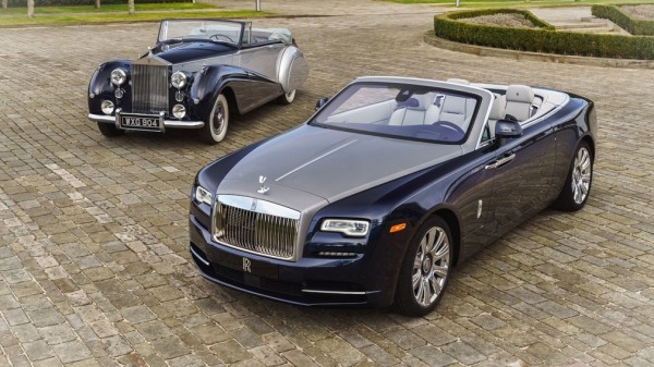 Компания Rolls-Royce прекратила производство кабриолета Dawn