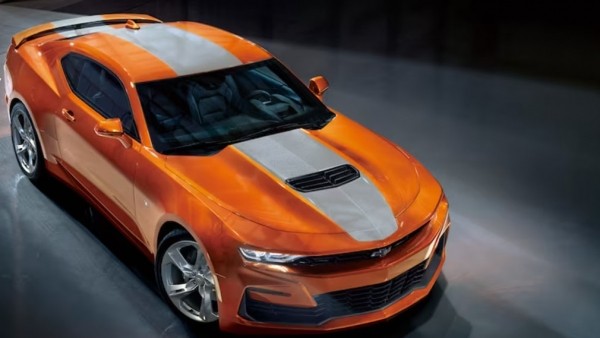 Представлена эксклюзивная модификация Chevrolet Camaro Vivid Orange Edition