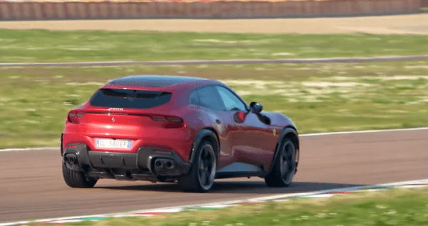 Фотошпионы заметили Ferrari Purosangue во время тестов на гоночной трассе Фотошпионы заметили Ferrari Purosangue во время тестов на гоночной трассе