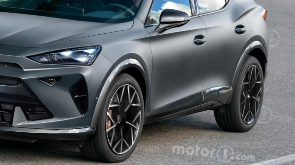 В Сети показали обновленную версию "заряженного" кроссовера Cupra Formentor 