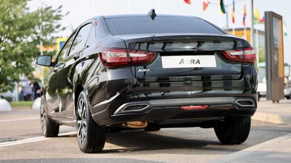 Названа примерная стоимость нового седана LADA Aura
