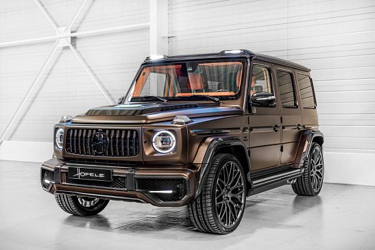 Ателье Hofele Design добавило "тонны" углеродного волокна внедорожнику Mercedes G-Class Ателье Hofele Design добавило "тонны" углеродного волокна внедорожнику Mercedes G-Class