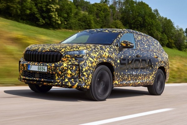 Новая Skoda Kodiaq: пока в камуфляже, но с подробностями Новая Skoda Kodiaq: пока в камуфляже, но с подробностями