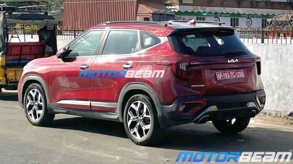 Обновленный кроссовер Kia Seltos 2024 показан на первых фото