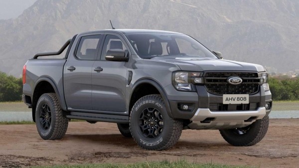 Показали обновленный пикап Ford Ranger в более внедорожной версии Tremor для рынка США