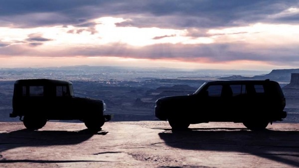 Toyota опубликовала первое изображение нового Land Cruiser с дизайном в стиле ретро