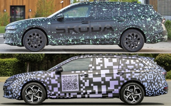 Новая Skoda Superb: камуфляж и подробности Новая Skoda Superb: камуфляж и подробности