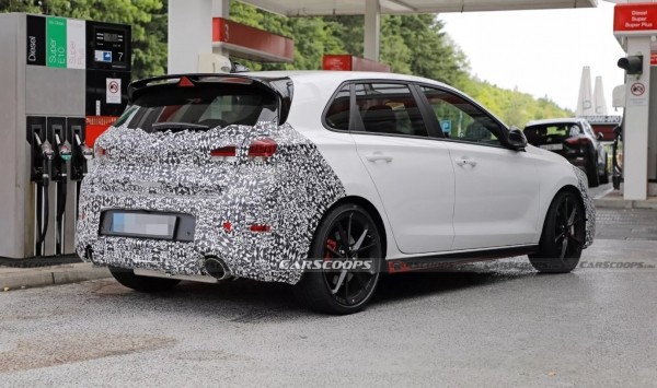 Обновлённый хот-хэтч Hyundai I30 N показали на шпионских фотоснимках 