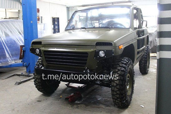 Внедорожник LADA Niva получил 230-сильный двигатель V8 от Toyota