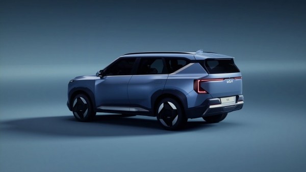 Kia рассекретила новый кроссовер EV5 Kia рассекретила новый кроссовер EV5