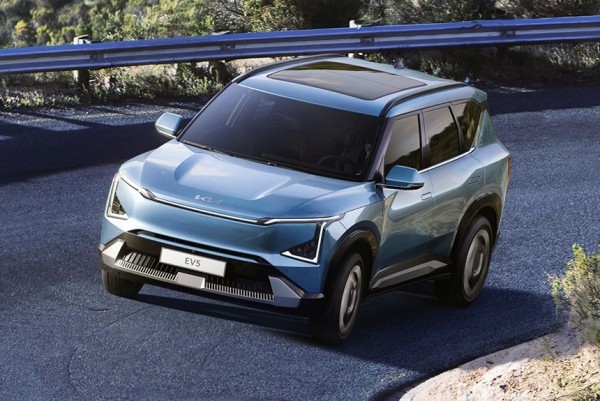 Представлен серийный кроссовер Kia EV5 размером со Sportage Представлен серийный кроссовер Kia EV5 размером со Sportage