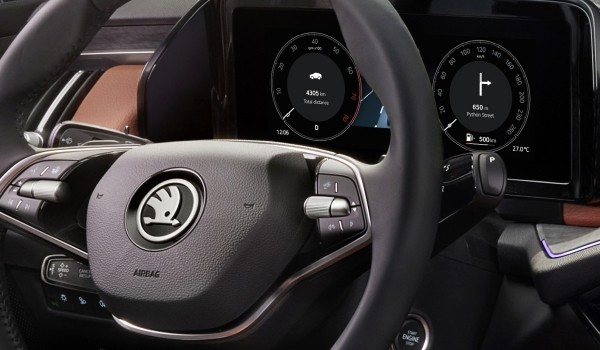 Новые Kodiaq и Superb: показан интерьер Новые Kodiaq и Superb: показан интерьер