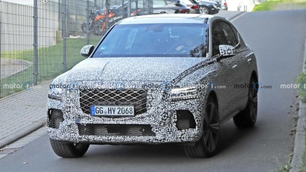 На трассе Нюрбургринг замечен купе-кроссовер Genesis GV80 На трассе Нюрбургринг замечен купе-кроссовер Genesis GV80