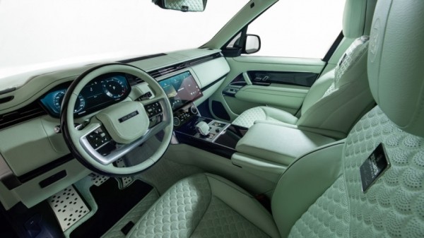 Тюнинг-ателье Brabus представило 600-сильный Range Rover с фисташковым салоном Тюнинг-ателье Brabus представило 600-сильный Range Rover с фисташковым салоном