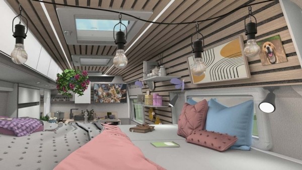 В салоне небольшого Fiat Camper от Weinsberg есть все, что нужно для путешествий В салоне небольшого Fiat Camper от Weinsberg есть все, что нужно для путешествий