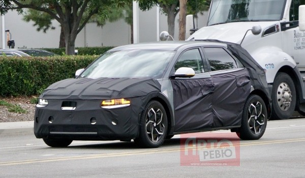 Обновленный Hyundai Ioniq 5 проходит испытания в Америке Обновленный Hyundai Ioniq 5 проходит испытания в Америке