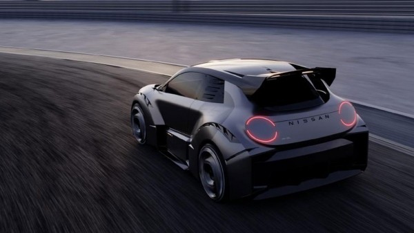 Nissan представил футуристичный концепт спортивного хетчбэка