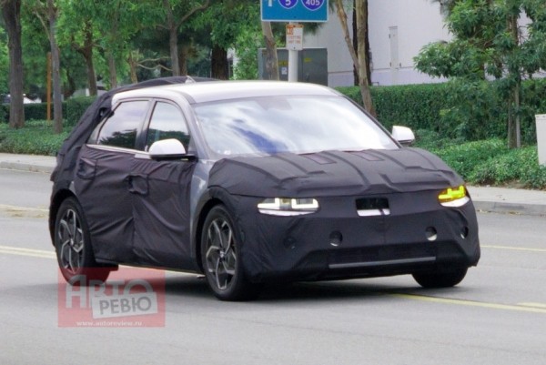 Обновленный Hyundai Ioniq 5 проходит испытания в Америке Обновленный Hyundai Ioniq 5 проходит испытания в Америке