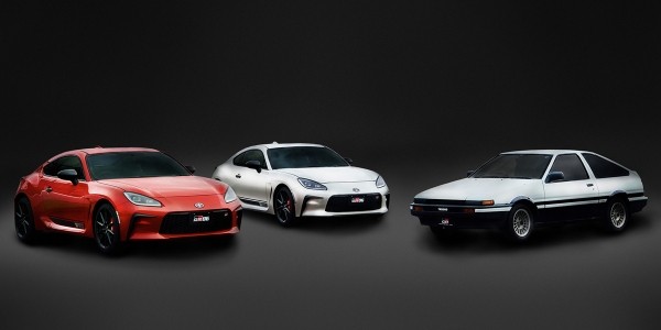 Toyota GR86 к юбилею, Subaru BRZ с приставкой STI Sport Toyota GR86 к юбилею, Subaru BRZ с приставкой STI Sport