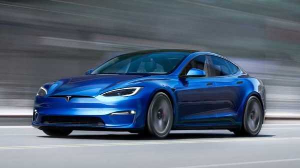 Очень быстрые Bugatti Chiron Super Sport и Tesla Model S Plaid сразились в гонке на прямой Очень быстрые Bugatti Chiron Super Sport и Tesla Model S Plaid сразились в гонке на прямой