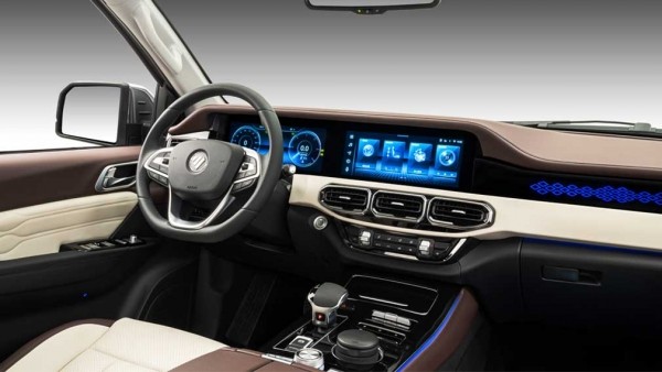 На Российский рынок вышел новый рамный пикап Foton Tunland G9