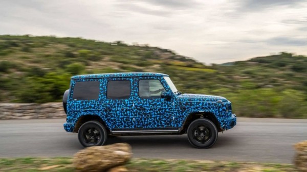 Электрическая версия внедорожника Mercedes G-Class дебютирует через несколько месяцев