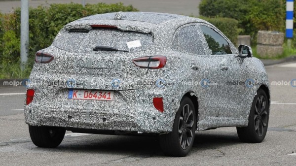 На тестах замечен прототип обновлённого кроссовера Ford Puma 