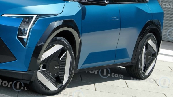 В Сети показали новый субкомпактный электромобиль Kia EV3