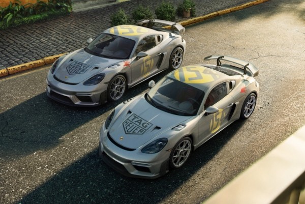 Особые Porsche 718 Cayman GT4 RS к двойному юбилею Особые Porsche 718 Cayman GT4 RS к двойному юбилею