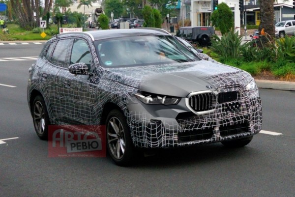 BMW X3 нового поколения проходит испытания в США