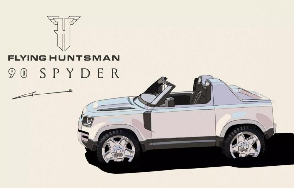 Flying Huntsman превратил Land Rover Defender 90 в идеальный пляжный автомобиль Flying Huntsman превратил Land Rover Defender 90 в идеальный пляжный автомобиль