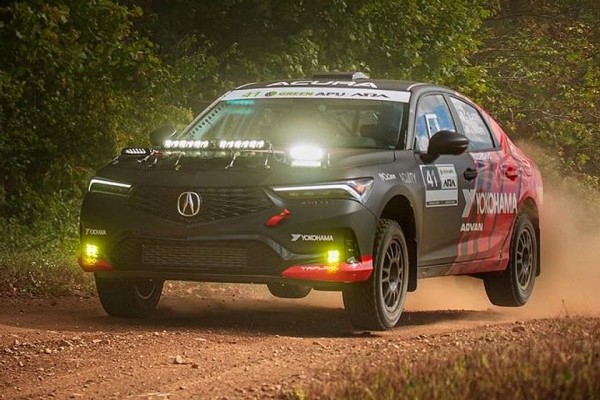 Инженеры Honda превратили Acura Integra в раллийный автомобиль 