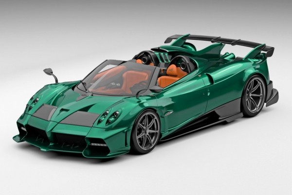 Гиперкар Pagani Imola Roadster: лебединая песня модели Huayra