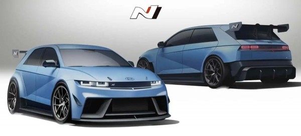 Гоночный Hyundai Ioniq 5 eN1 для корейского монокубка Гоночный Hyundai Ioniq 5 eN1 для корейского монокубка