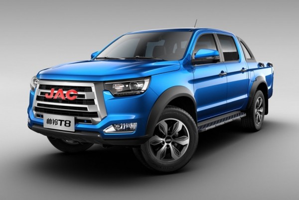 На российский рынок вышел пикап JAC T8 На российский рынок вышел пикап JAC T8