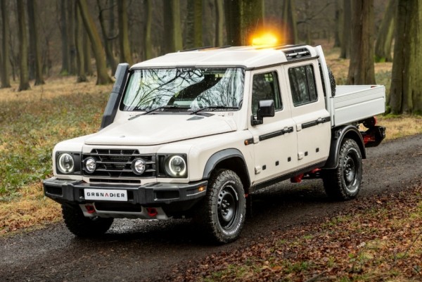 Внедорожник Ineos Grenadier превратился в бортовой грузовичок Внедорожник Ineos Grenadier превратился в бортовой грузовичок