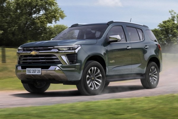 Рамный внедорожник Chevrolet TrailBlazer: третий рестайлинг Рамный внедорожник Chevrolet TrailBlazer: третий рестайлинг