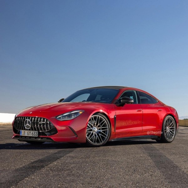 Как бы выглядел Taycan, если бы его придумали инженеры Mercedes-AMG Как бы выглядел Taycan, если бы его придумали инженеры Mercedes-AMG