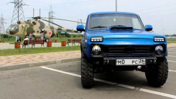 Тюнер показал эксклюзивную Ладу Ниву в стиле американских пикапов
