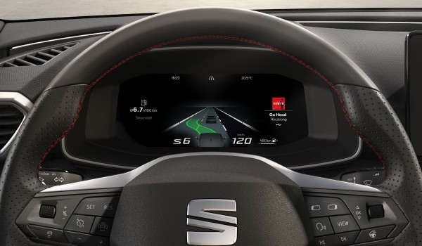 Seat Leon обновлен скромнее, чем аналогичная Cupra Seat Leon обновлен скромнее, чем аналогичная Cupra