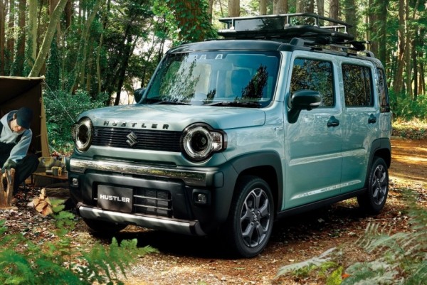 Паркетник Suzuki Hustler обрел суровую версию Tough Wild Паркетник Suzuki Hustler обрел суровую версию Tough Wild