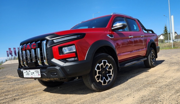 Флагманский пикап JAC T9 стал доступен для покупки в России Флагманский пикап JAC T9 стал доступен для покупки в России